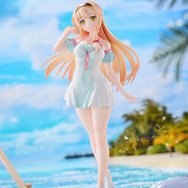 ムチムチ太ももがいっぱい！アニメ『ライザのアトリエ』よりライザ、クラウディア、リラが水着フィギュア化―3人の台座は組み合わせ可能