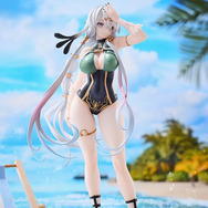 ムチムチ太ももがいっぱい！アニメ『ライザのアトリエ』よりライザ、クラウディア、リラが水着フィギュア化―3人の台座は組み合わせ可能