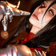 イネス（専用コーデ：燃ゆる蒼穹の下）／几何尼亚 poii（Weibo：几何尼亚 poii）