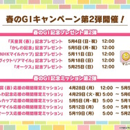 『ウマ娘』今年のGW施策は「グレイウィーク」！芦毛のウマ娘たちが“最大80連無料”や“特別ガチャ”で盛り上げる【生放送まとめ】