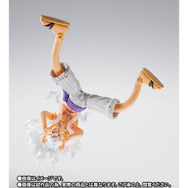 「ワンピース」より「ルフィ」の最高地点“ギア5”がアクションフィギュア化！伸びた腕、脚パーツはワイヤー入りでポージングが自由自在