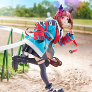 イタズラっぽく舌を出した表情が可愛い！『ウマ娘』より「トランセンド」が勝負服姿で立体化ーオプションパーツにはウインク顔が付属