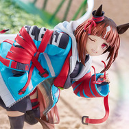 イタズラっぽく舌を出した表情が可愛い！『ウマ娘』より「トランセンド」が勝負服姿で立体化ーオプションパーツにはウインク顔が付属