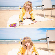 アニス（水着）／墨嵐Maura（X：@Maura24712204）