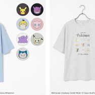 「ポケモン」×「ハニーズ」コラボ第2弾が発売！バリエーション豊富なTシャツ、トートバッグなど日常使いしやすい4アイテムを展開