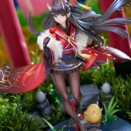 ストッキングの光沢が艶めかしい…！『アズレン』能代が着せ替えスキン「祭りの秘境？」デザインで立体化