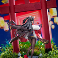 ストッキングの光沢が艶めかしい…！『アズレン』能代が着せ替えスキン「祭りの秘境？」デザインで立体化