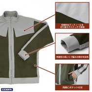 「機動戦士ガンダム」これでジオン公国軍に入隊！ノーマルスーツを再現したデザインジャージが見た目はもちろん、機能性も抜群