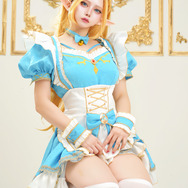 ゼルダ姫（同人衣装）『ゼルダの伝説』／ありあ（X：@iimonogatari）、撮影：R.Noguchi（X：@myw_rn）