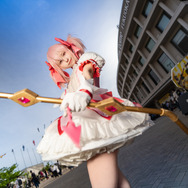 鹿目まどか「魔法少女まどか☆マギカ」／にゃんごろう（X：@magia_nyangorou）