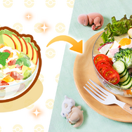 『ポケスリ』の料理が、栄養士監修でリアルレシピ化！睡眠の質に関わる栄養素を取り入れて