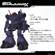 HGガンプラ「リック・ドム ガイア機/オルテガ機」正式発表！ガンダム ジークアクスの「新商品E」として発売へ