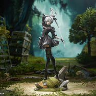 NieR:Automata ヨルハ二号B型&機械生命体 フィギュア ニーア オートマタ』2Bと機械生命体がスクウェア・エニックス