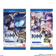 『原神』シールウエハース第2弾が発売！美麗ビジュアルを堪能できる全24種、キラキラと輝くホロ仕様