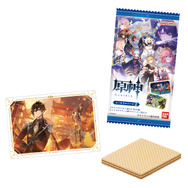 『原神』シールウエハース第2弾が発売！美麗ビジュアルを堪能できる全24種、キラキラと輝くホロ仕様