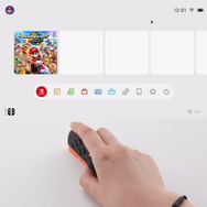 スイッチ2のホーム画面はマウス操作も可能！Joy-Conを持ち上げるともとの操作に戻る親切設計