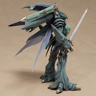 究極の造形美！「聖戦士ダンバイン」より「ヴェルビン」がプラモデル化ー専用オーラソードは右手に装備、鞘に収納で選択可能