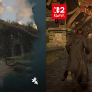 『ホグワーツ・レガシー』スイッチ2版とスイッチ版の比較動画。グラフィック向上だけでなくエリア間ロードもなくなる