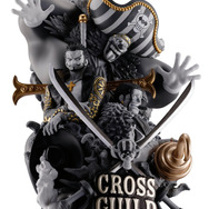 スタイリッシュに決めた「ワンピース」犯罪組織“クロスギルド”フィギュアがカッコいい！モノクロ仕様のバギー、ミホーク、クロコダイルが立体化