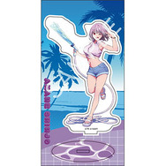 宝多六花の“ほぼ等身大”ふともも！劇場版「グリッドマン ユニバース」夏休みモチーフの新規描き下ろしイラストグッズが登場