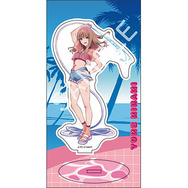 宝多六花の“ほぼ等身大”ふともも！劇場版「グリッドマン ユニバース」夏休みモチーフの新規描き下ろしイラストグッズが登場