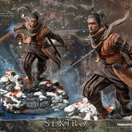 『SEKIRO』主人公「狼」のスタチューが予約開始！楔丸と不死斬りを背負い、戦国の世を駆ける