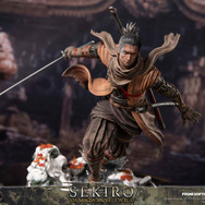 『SEKIRO』主人公「狼」のスタチューが予約開始！楔丸と不死斬りを背負い、戦国の世を駆ける