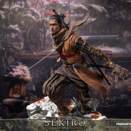 『SEKIRO』主人公「狼」のスタチューが予約開始！楔丸と不死斬りを背負い、戦国の世を駆ける