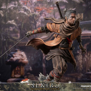 『SEKIRO』主人公「狼」のスタチューが予約開始！楔丸と不死斬りを背負い、戦国の世を駆ける