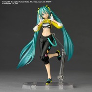 健康的なおヘソ！可動フィギュア「初音ミク　Fit Boxing Ver.」が登場ーダンベルや縄跳び、ゲームを再現可能なパーツも付属