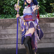 雷電将軍『原神』／くれは くく（X：@kuku_81cos）