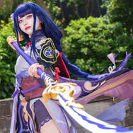 雷電将軍『原神』／くれは くく（X：@kuku_81cos）