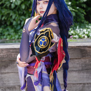 雷電将軍『原神』／くれは くく（X：@kuku_81cos）