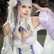 エミリア「Re:ゼロから始める異世界生活」／水羽えと（X：@Etocha_cos）