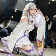 エミリア「Re:ゼロから始める異世界生活」／水羽えと（X：@Etocha_cos）