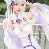 エミリア「Re:ゼロから始める異世界生活」／水羽えと（X：@Etocha_cos）