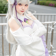 エミリア「Re:ゼロから始める異世界生活」／水羽えと（X：@Etocha_cos）