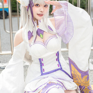 エミリア「Re:ゼロから始める異世界生活」／水羽えと（X：@Etocha_cos）