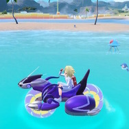 スイッチ2でグラフィック向上の『ポケモンSV』、たった2枚の公式スクショを比較。水面や草むらがよりリアルに