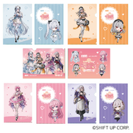 『勝利の女神：NIKKE』コラボカフェグッズがオンライン販売決定！描き起こしカフェ店員衣装のドロシーや紅蓮ら4名デザイン