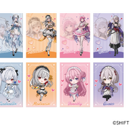 『勝利の女神：NIKKE』コラボカフェグッズがオンライン販売決定！描き起こしカフェ店員衣装のドロシーや紅蓮ら4名デザイン