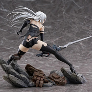 激しい戦闘の中で魅せるふともも！「ニーアオートマタ」より「A2」が四〇式戦術刀を構え、躍動感あるポージングで立体化