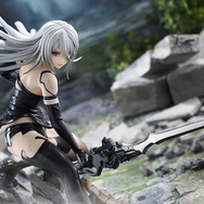 激しい戦闘の中で魅せるふともも！「ニーアオートマタ」より「A2」が四〇式戦術刀を構え、躍動感あるポージングで立体化