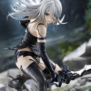 激しい戦闘の中で魅せるふともも！「ニーアオートマタ」より「A2」が四〇式戦術刀を構え、躍動感あるポージングで立体化