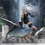 激しい戦闘の中で魅せるふともも！「ニーアオートマタ」より「A2」が四〇式戦術刀を構え、躍動感あるポージングで立体化