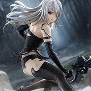 激しい戦闘の中で魅せるふともも！「ニーアオートマタ」より「A2」が四〇式戦術刀を構え、躍動感あるポージングで立体化