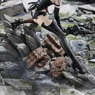 激しい戦闘の中で魅せるふともも！「ニーアオートマタ」より「A2」が四〇式戦術刀を構え、躍動感あるポージングで立体化