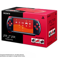 PSP「プレイステーション・ポータブル」 (PSP-3000)バリューパック 「ブラック/レッド」