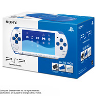PSP「プレイステーション・ポータブル」 (PSP-3000)バリューパック 「ホワイト/ブルー」
