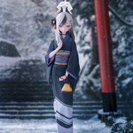 首元のほくろが色っぽい…『ブルアカ』より「カヨコ(正月)」が立体化！美しい晴れ着もこだわりのクオリティ